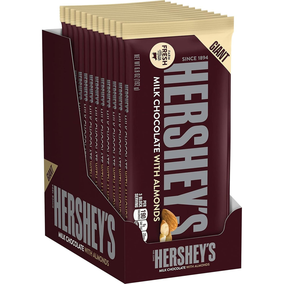 Hershey's Milk with Almond, 36-Count