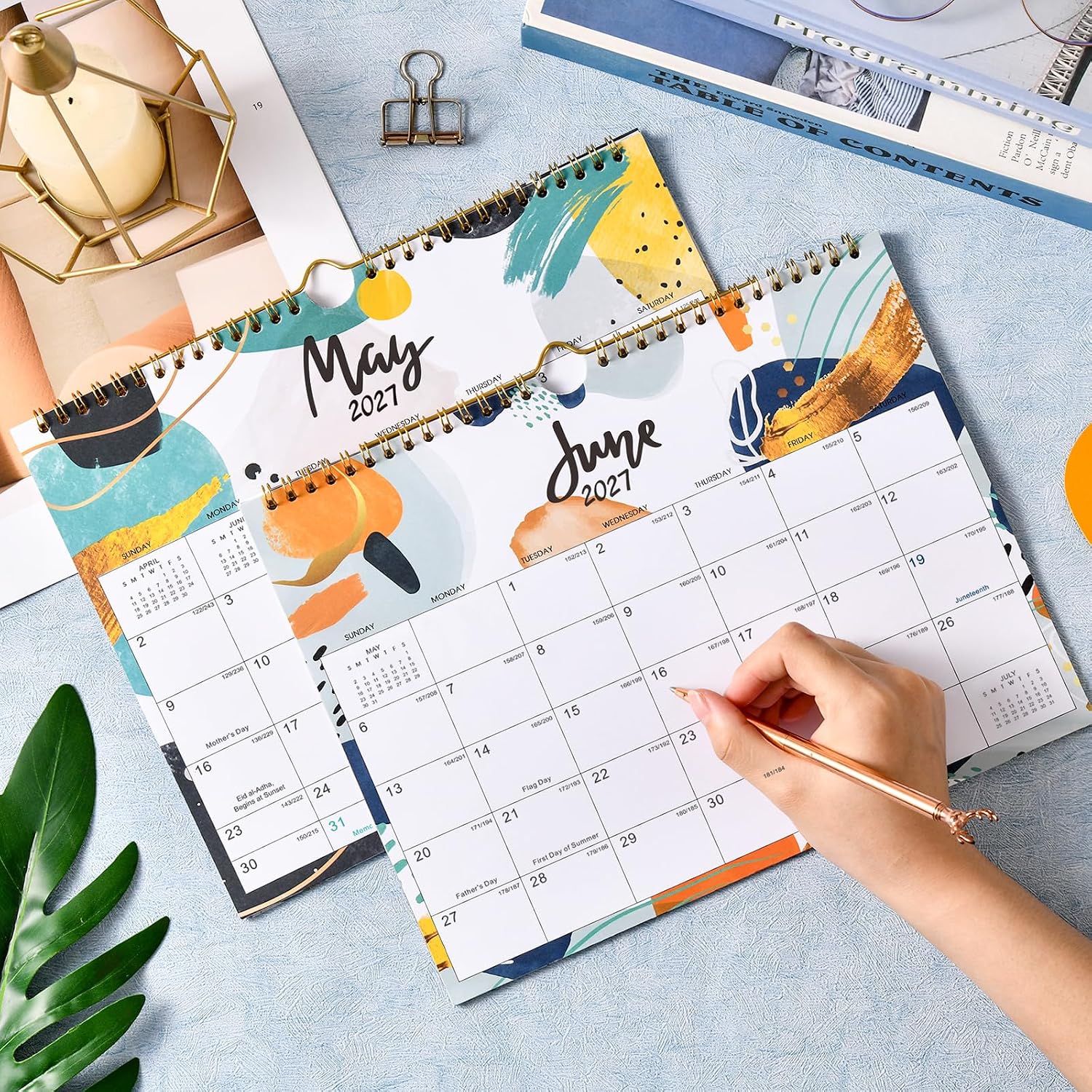 2027 Wall Calendar - 12 Months Wall Calendar 2027, Jan 2027 - Dec 2027