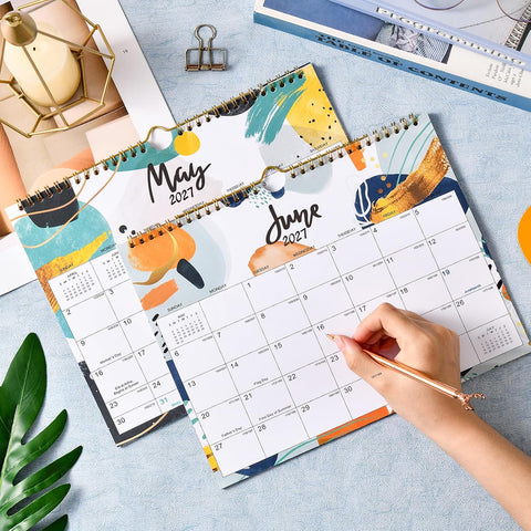 2027 Wall Calendar - 12 Months Wall Calendar 2027, Jan 2027 - Dec 2027
