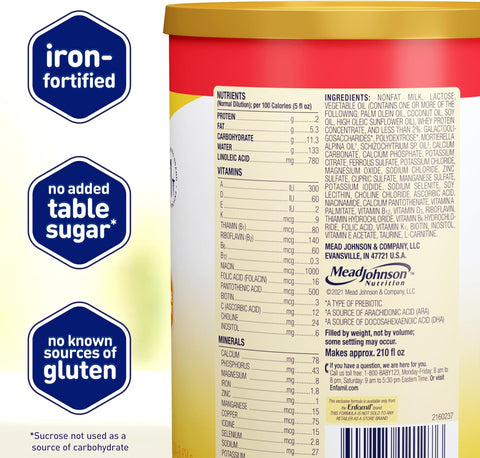 Enfamil Infant Formula, Milk-Based Baby Formula, 29.4 Oz, 4 CT