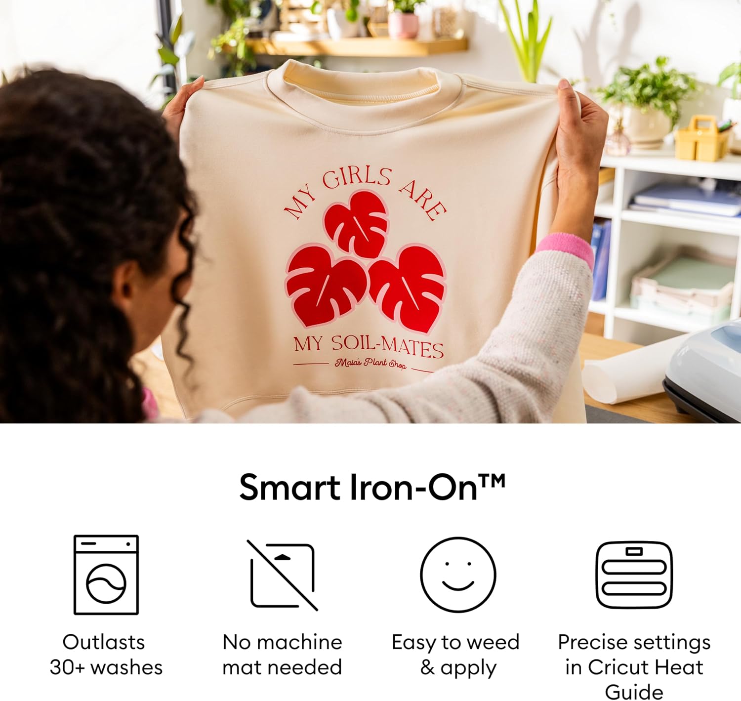 Cricut Smart Iron On, White (13in x 3ft)