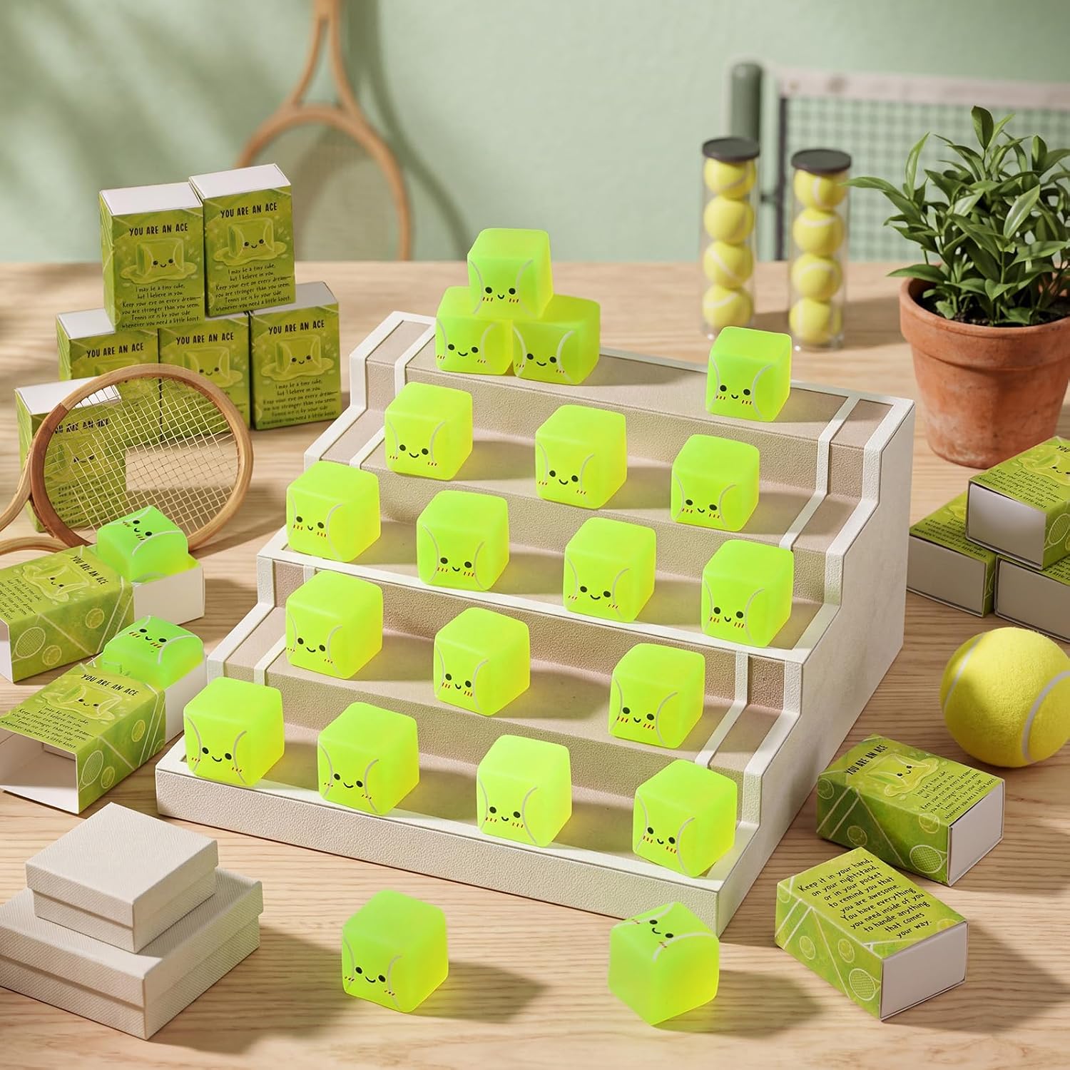 24 Sets Tennis Party Favors Bulk Inspirational Tennis Gift Bag Fillers