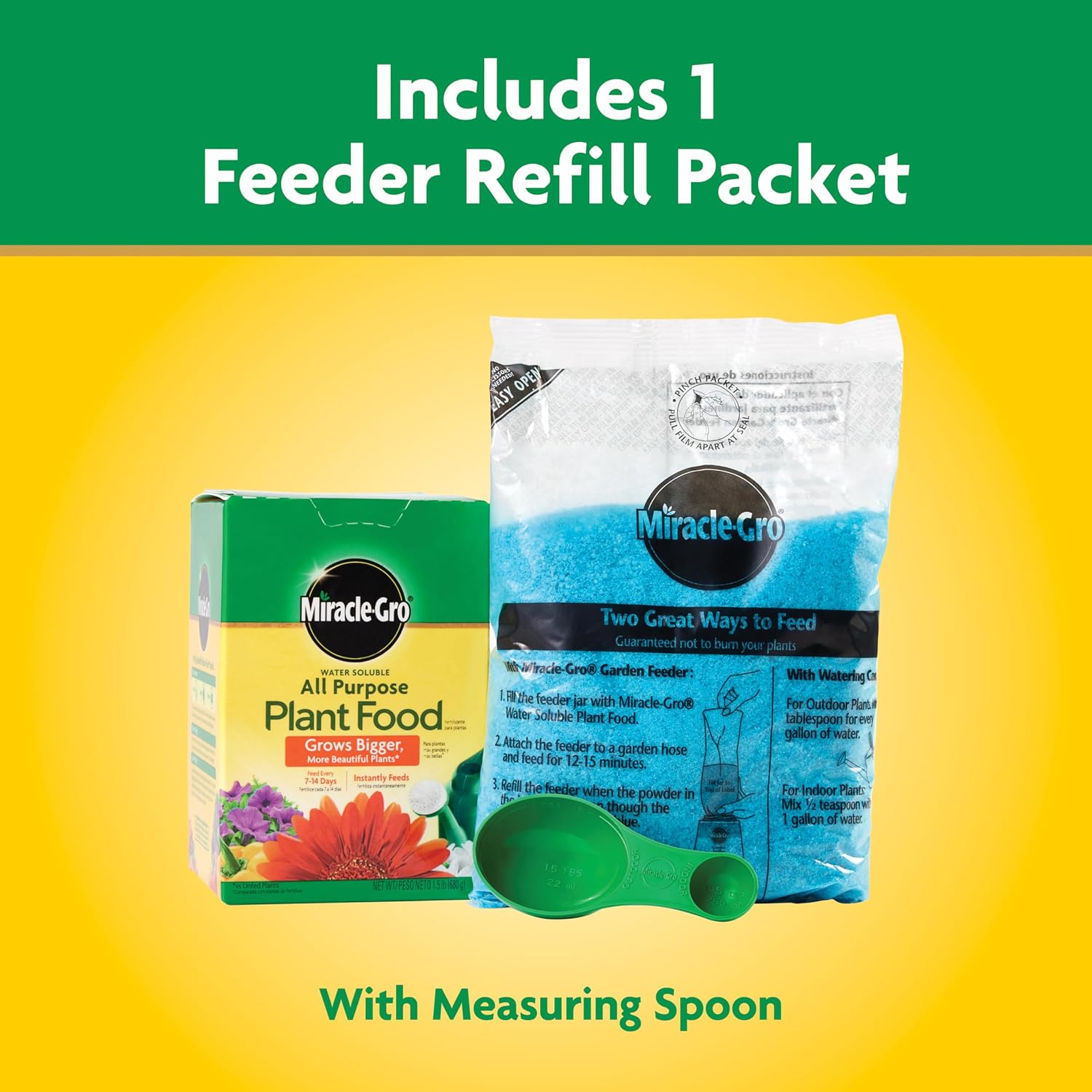 Miracle-Gro Water Soluble All Purpose Plant Food, 1.5 lb.