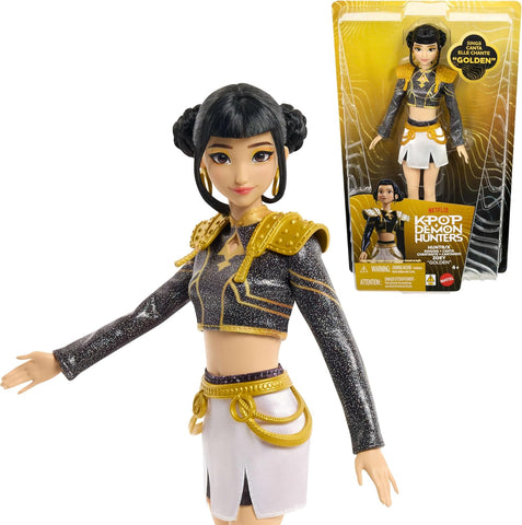 ​Mattel Kpop Demon Hunters HUNTR/X Zoey “Golden” Singing Doll