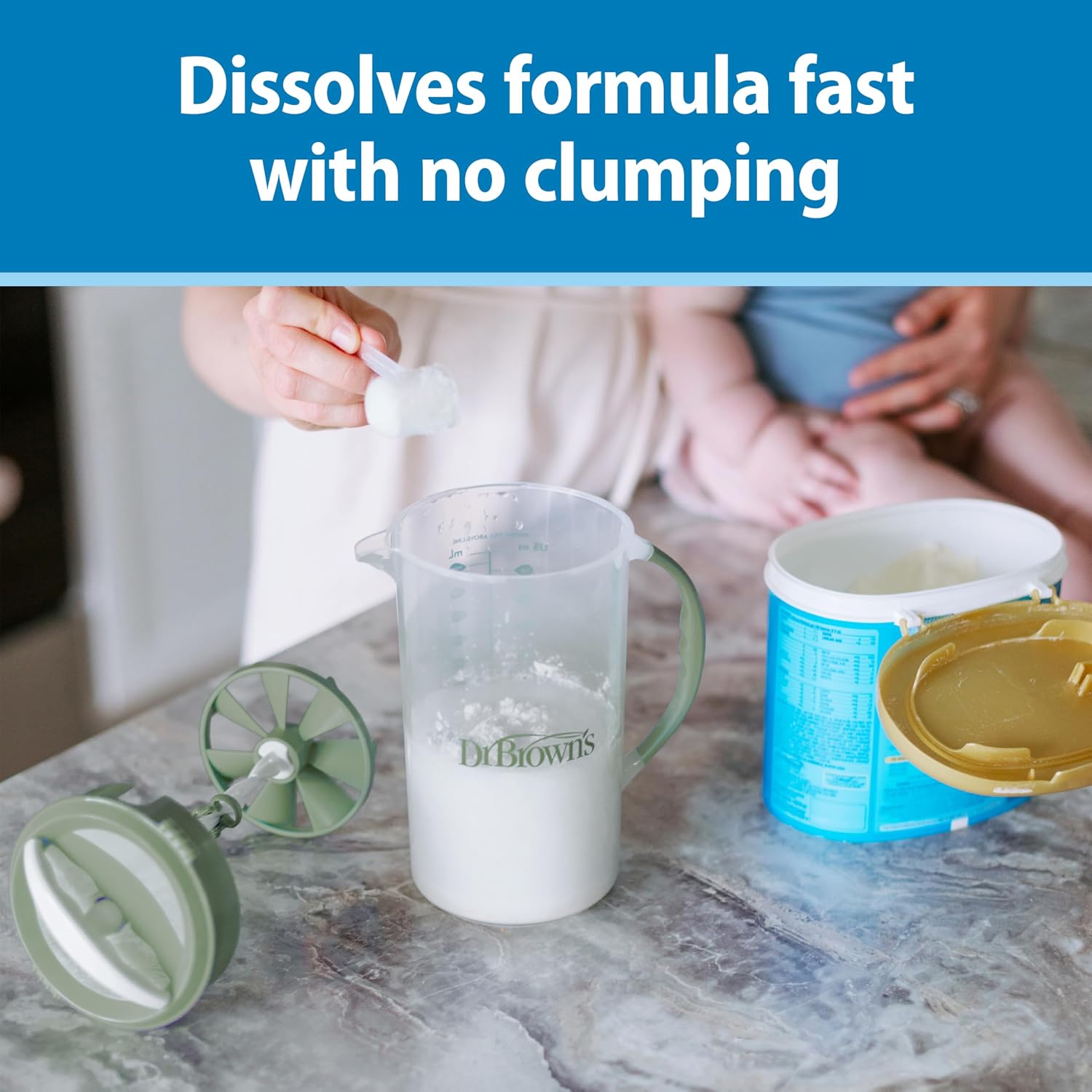 Dr. Brown's Formula Mixing Pitcher, Black, 1-Pack