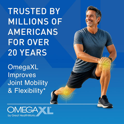 OmegaXL Joint Support Supplement, 60 Count (2 Pack)
