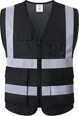 Reflective Safety Vest for Men Women Construction Vest ANSI Standard AP1