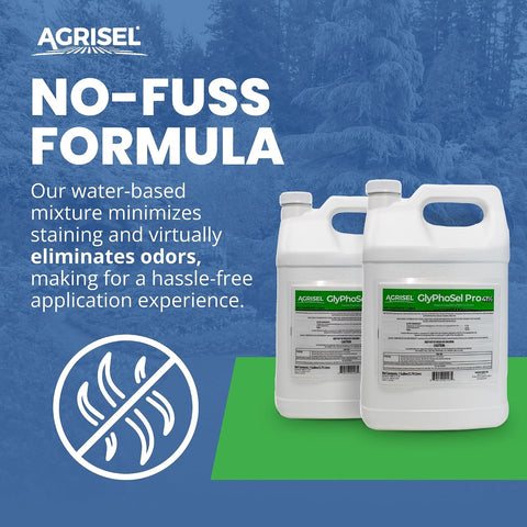 Agrisel GlyPhoSel Pro Weed Killer, Easy Mixing, Pet Safe, 128 Ounces