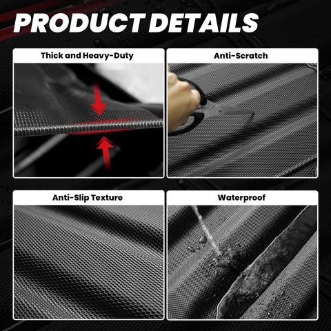 LASFIT Truck Bed Mat for Chevy Silverado/GMC Sierra 2500HD 3500HD 2020-2026