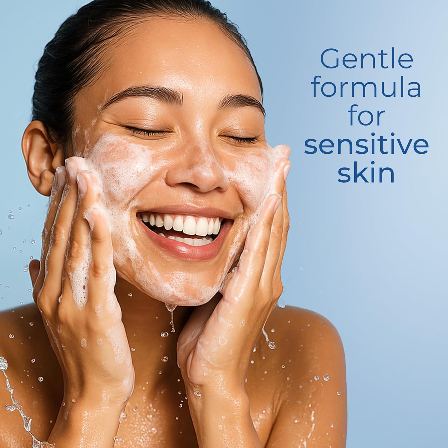 EltaMD Skin Recovery Amino Acid Foaming Face Wash, Fragrance-Free | Gentle Cleanser For Sensitive Skin, Removes Makeup And Sunscreen, Reduces Facial Redness, Non-comedogenic