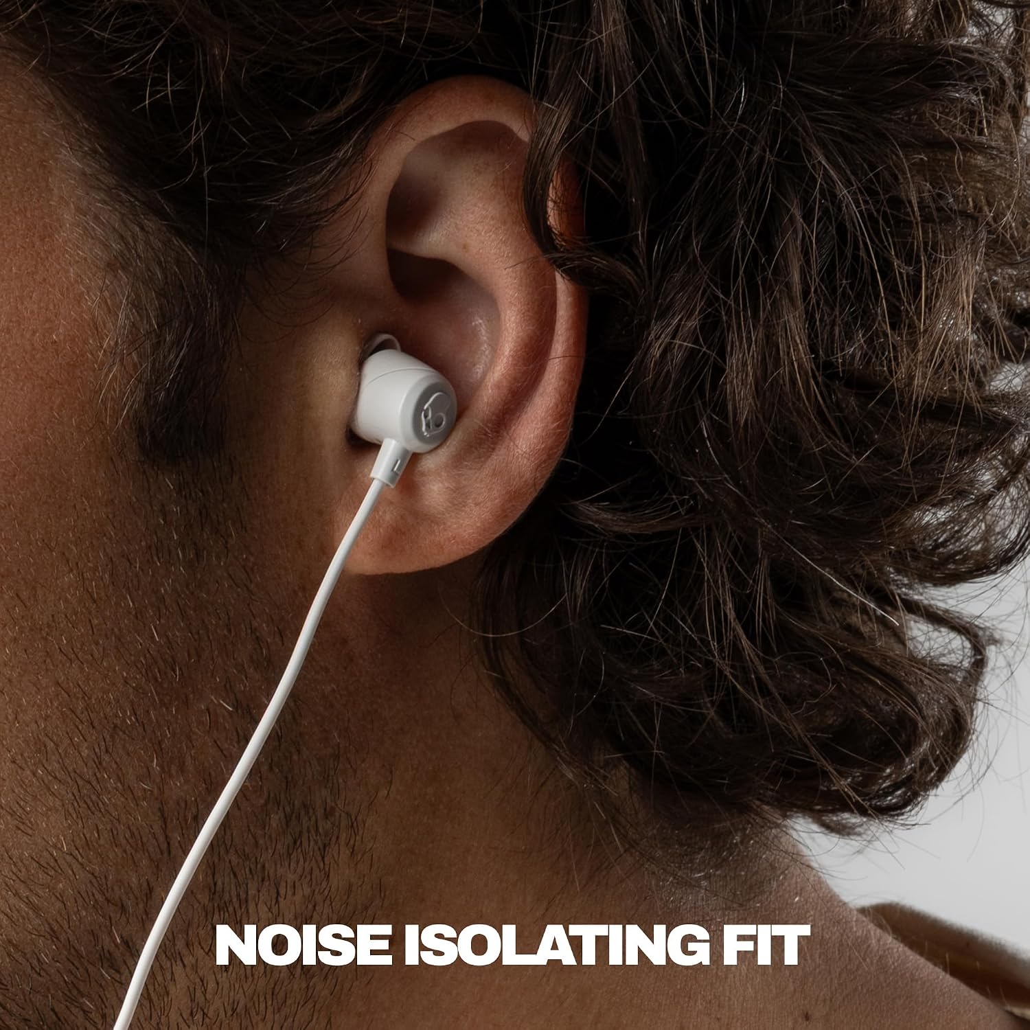 Skullcandy Jib USB-C Wired Earbuds with Noise Isolating Fit - Bone