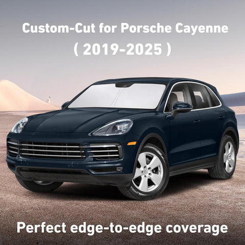 EcoNour Windshield Sunshade Compatible for Porsche Cayenne 2019-2024 2025