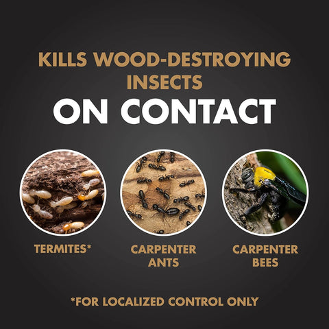 Spectracide Terminate Termite & Carpenter Ant Killer Spray, 1.33 Gal