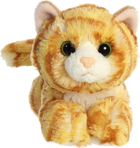Aurora Mini Flopsie 8" Ginger Cat Adorable Stuffed Animal