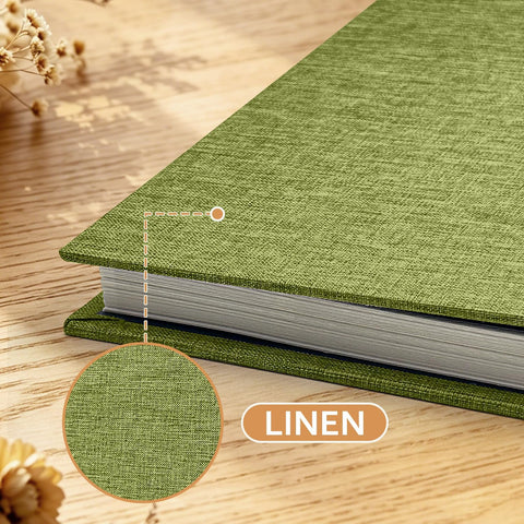 Large Photo Album Self Adhesive Scrapbook Album for 4x6 5x7 8x10 Pictures DIY Photo Book as Scrapbooking Supplies Kits, Birthday Gifts for Women Mom Wedding Baby Family Travel