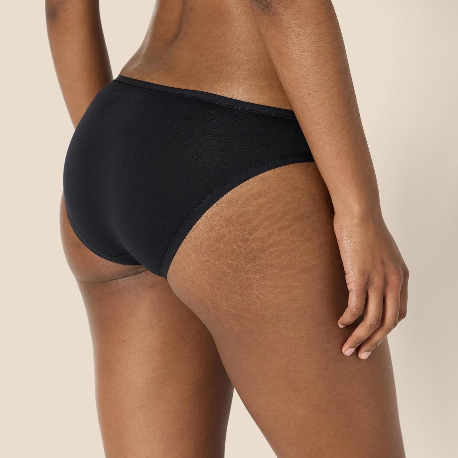Amazon Essentials Women's Cotton Spandex Bikini Brief Underwear (Available in Plus Size)