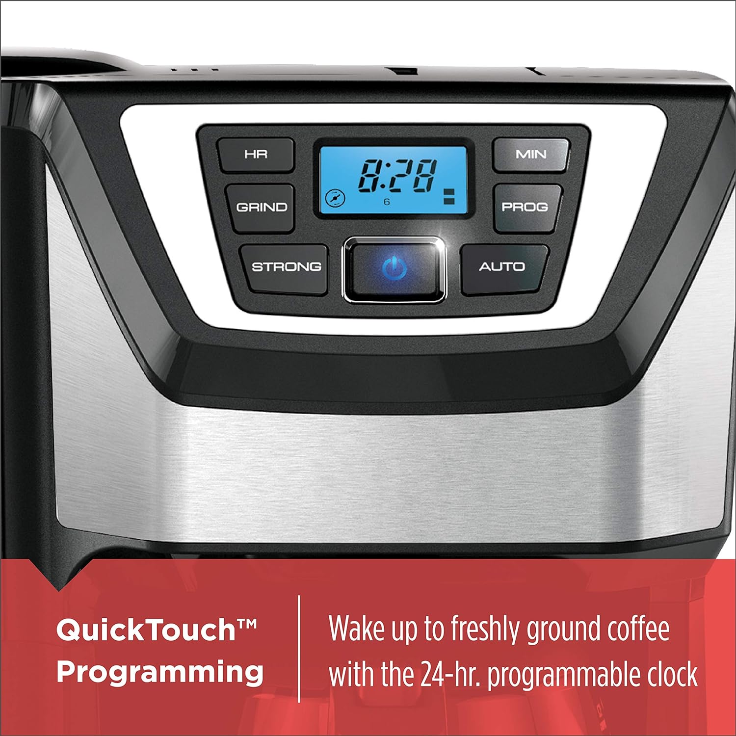 BLACK+DECKER 12-Cup Grind and Brew Coffee Maker