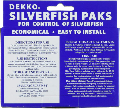 D Ekko Silverfish Paks (Pack of 2)