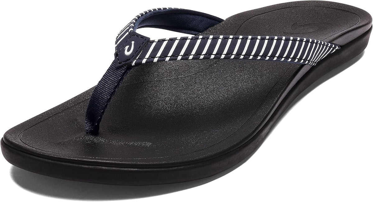 OluKai Ho'opio Women's Beach Sandals, Quick-Dry Flip-Flop Slides