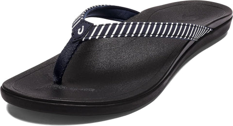 OluKai Ho'opio Women's Beach Sandals, Quick-Dry Flip-Flop Slides