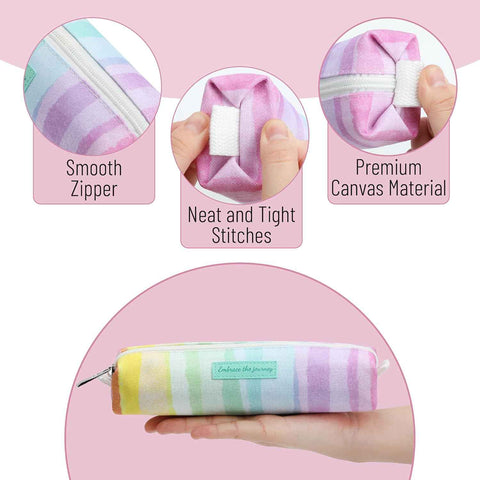 Mr. Pen- Cute Pencil Case Pouch, Multipurpose Canvas Bible Pencil Pouch