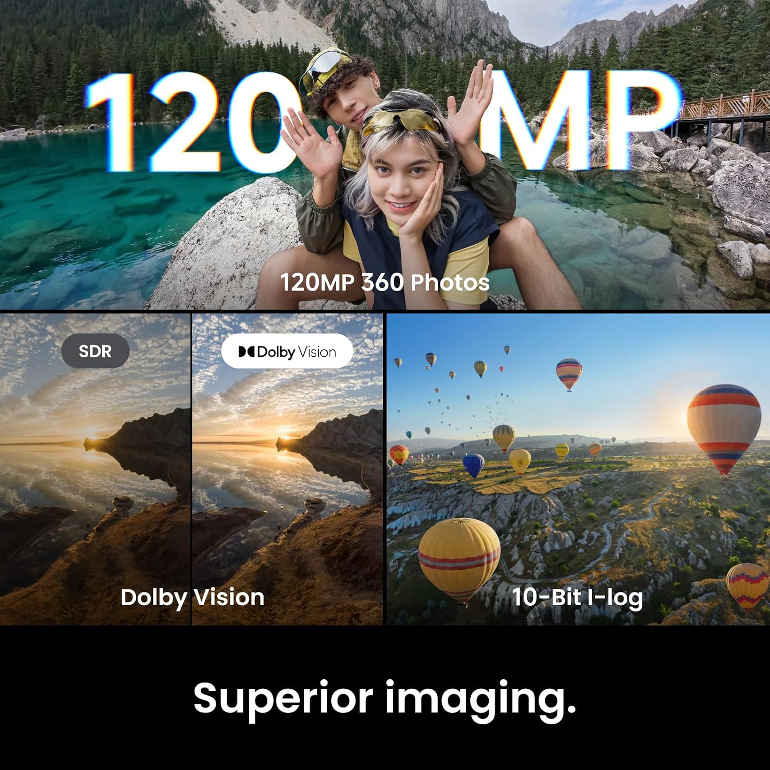 Insta360 X6 Essentials Bundle - 8K 360 Camera with 1/1.1'' Sensors