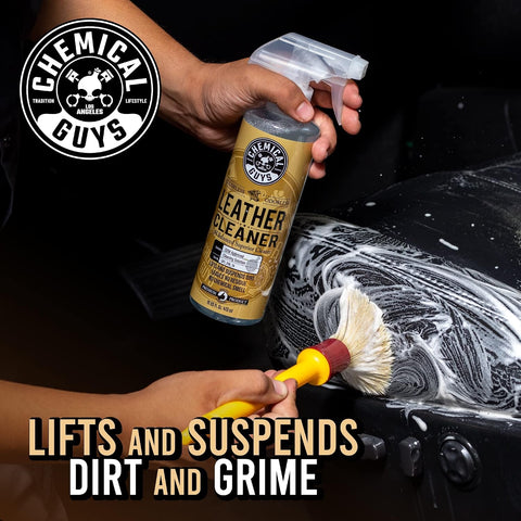 Chemical Guys, Leather Cleaner & Conditioner Kit for Cars & Home, 2 x 16 oz