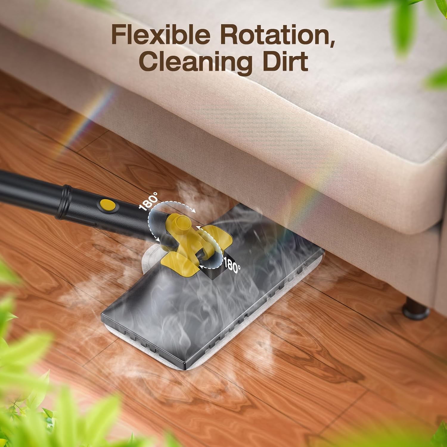 10-in-1 Steam Cleaner, Detachable Handheld Steam Mop for Multi-Surface