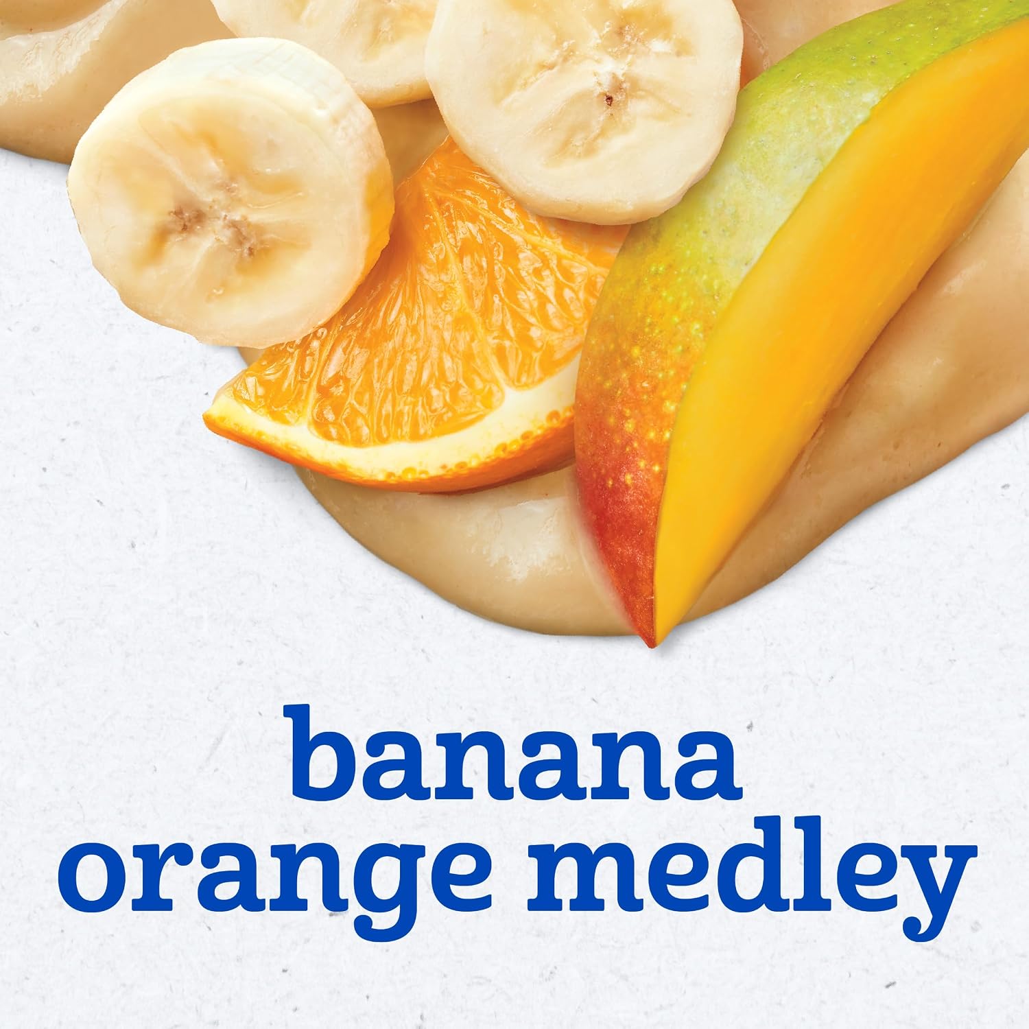 Gerber Stage 2 Banana Orange Medley Baby Food, 4 Oz, 16 Pack