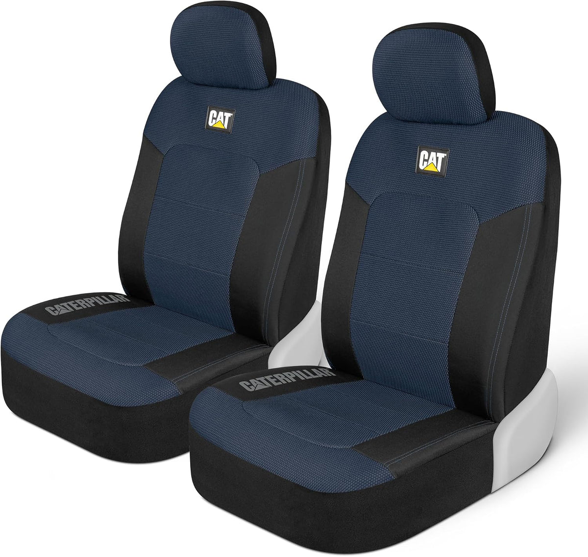 CAT MeshFlex Universal Front Seat Covers for Trucks, Cars, & SUV - Blue