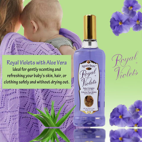 Royal Violets Baby Cologne, 7.6 Fl Oz