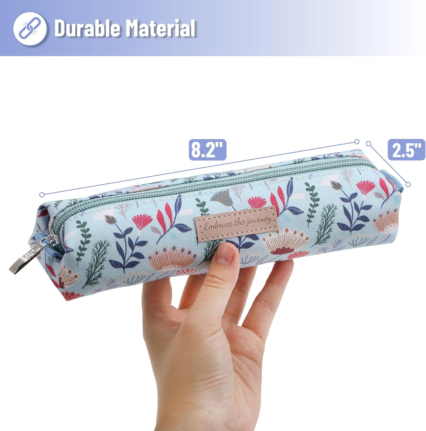 Mr. Pen- Cute Pencil Case Pouch, Multipurpose Canvas Bible Pencil Pouch