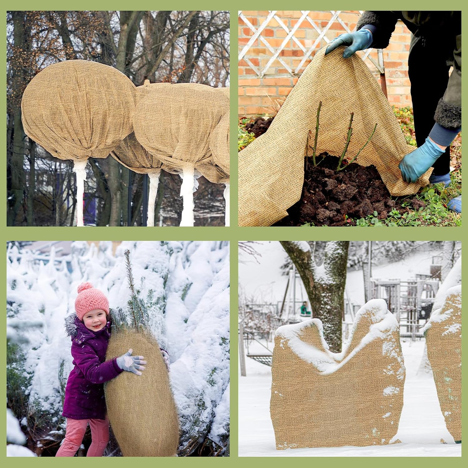 Buryeah 1 Pack 72 Inch X 80 ft Burlap Fabrics Roll Natural Jute Garden