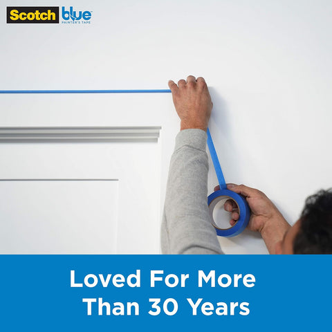 ScotchBlue Original Multi-Surface Painter’s Tape, 0.94 inch x 60 Yard, 24 Rolls