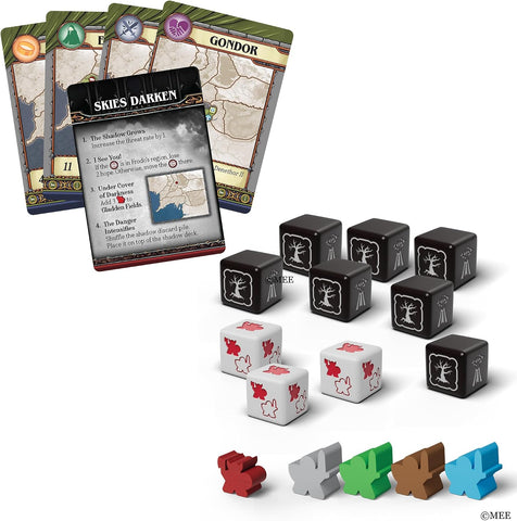 Asmodee The Lord of the Rings: Fate of the Fellowship Board Game
