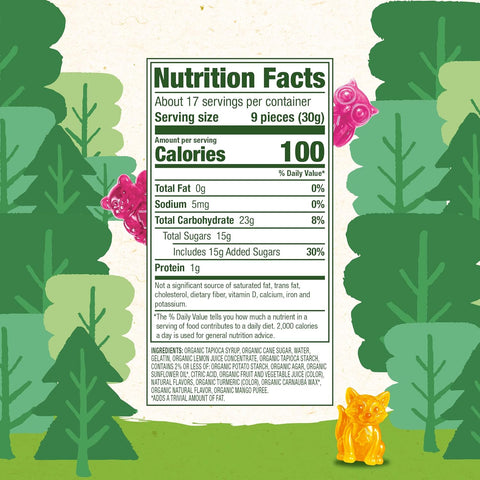 Black Forest Organic Forest Friends Candy, USDA Organic, 18 oz Bag