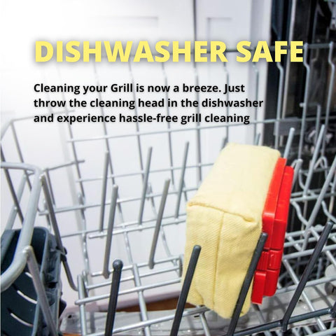 Grill Rescue Grill Brush Replacement Head - Bristle Free Steam Refill