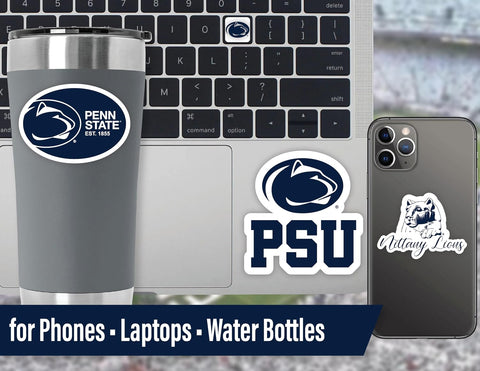 Penn State Stickers & Decals 14 Pc Set, Car & Water Bottle, PSU