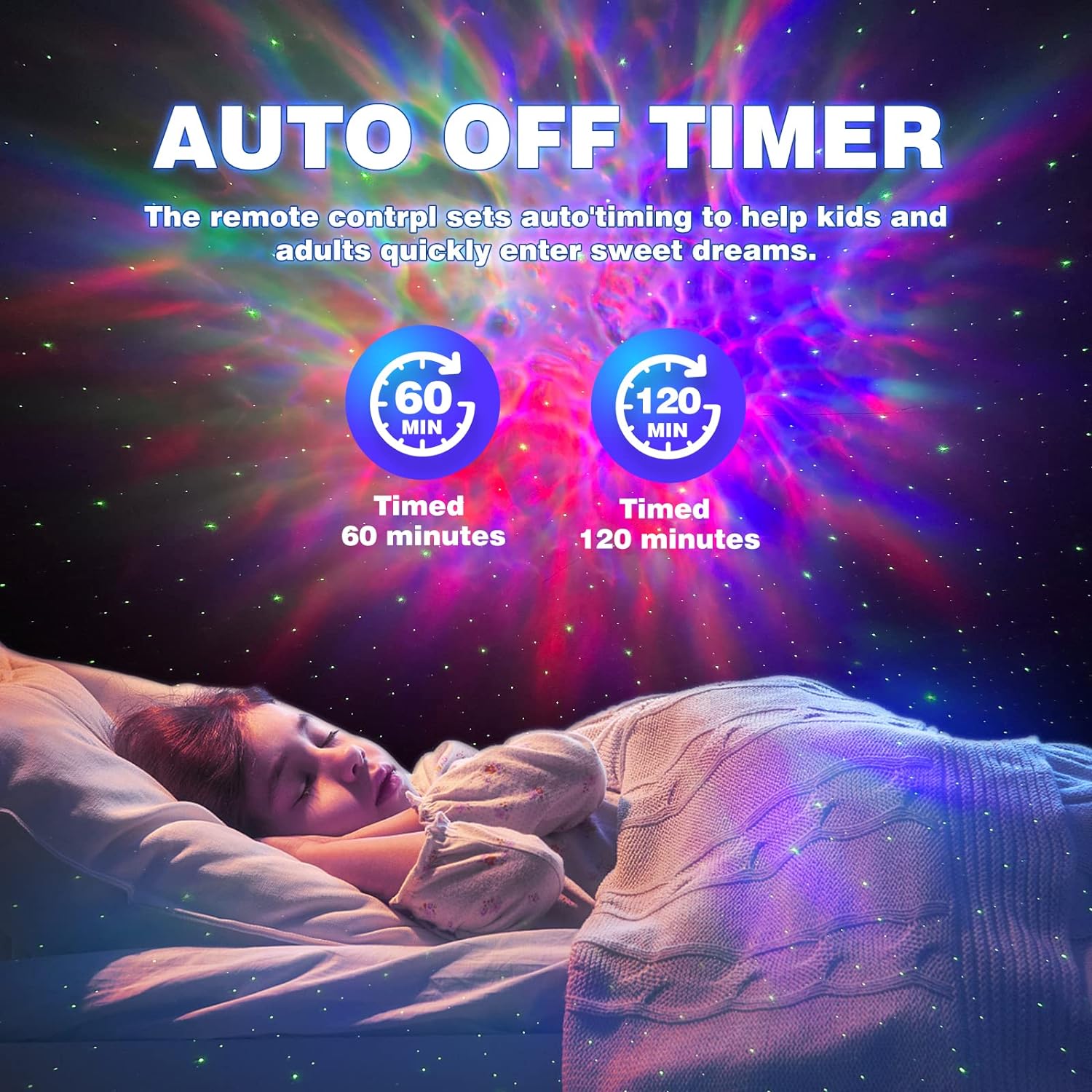 Astronaut Galaxy Projector Night Light, Star Projector for Kids Room Decor