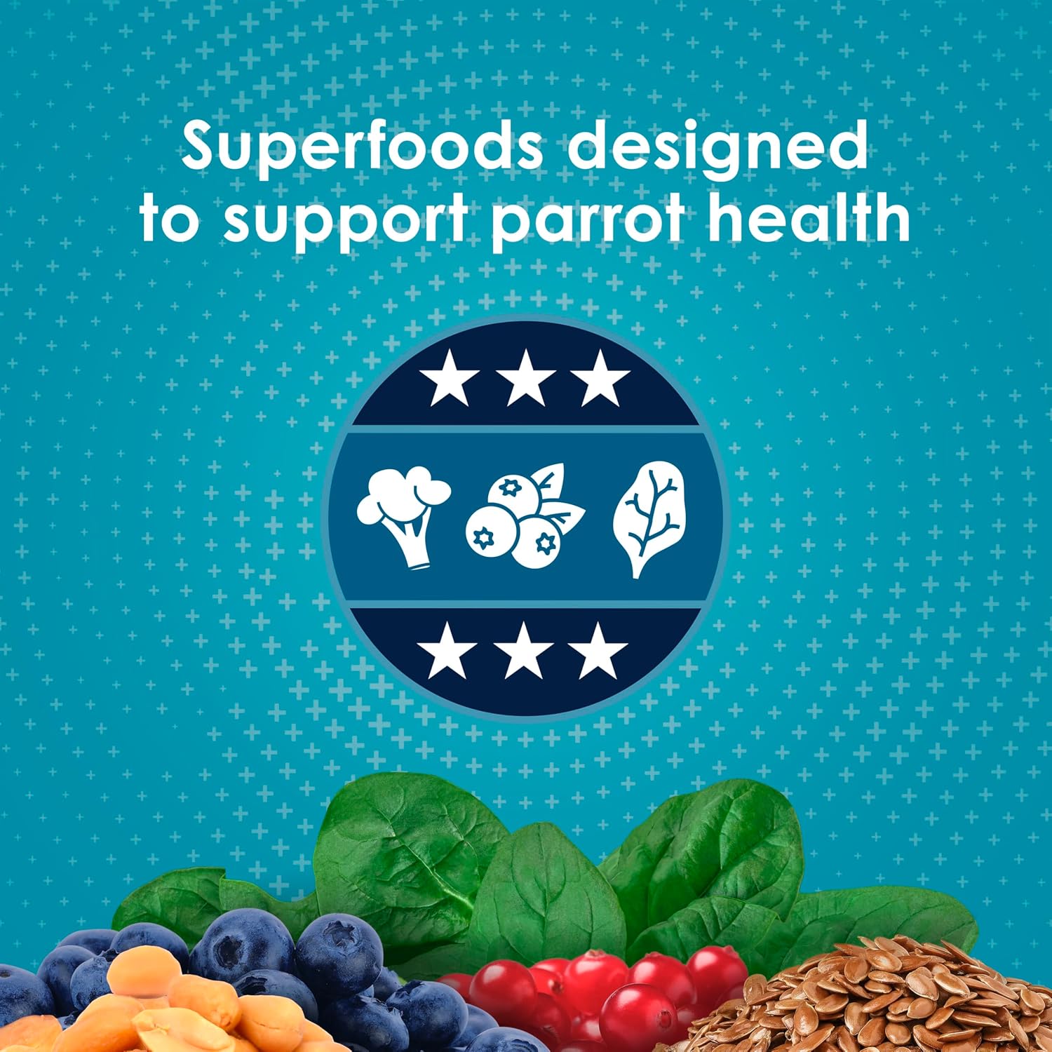 Kaytee Forti-Diet Pro Health Nourish+Protect Parrot Food, 25 Pounds