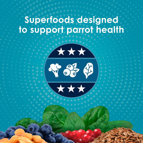 Kaytee Forti-Diet Pro Health Nourish+Protect Parrot Food, 25 Pounds