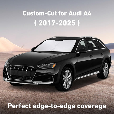EcoNour Windshield Sunshade Compatible for Audi A4 2017-2023 2024 2025