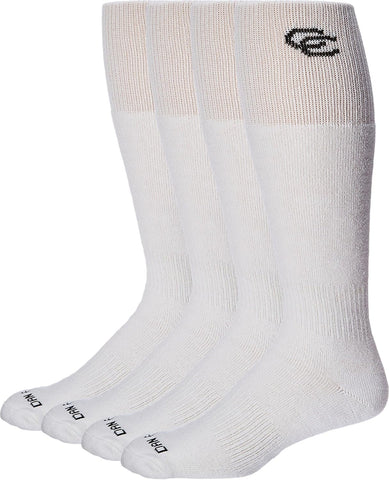 Dan Post Boot Company mens Cowboy Certified Over the Calf Socks 4 Pair