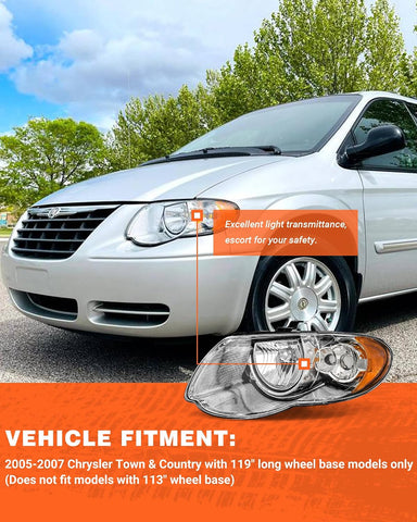for 2004-2008 Ford F150 Headlights Chrome Housing