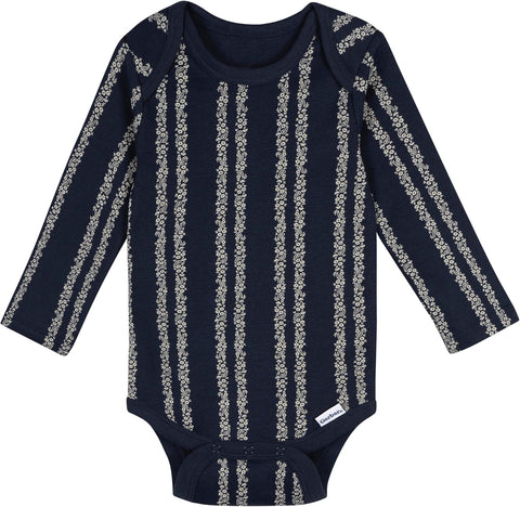 Gerber Baby Girls' 6-pack Long-sleeve Onesies Bodysuits