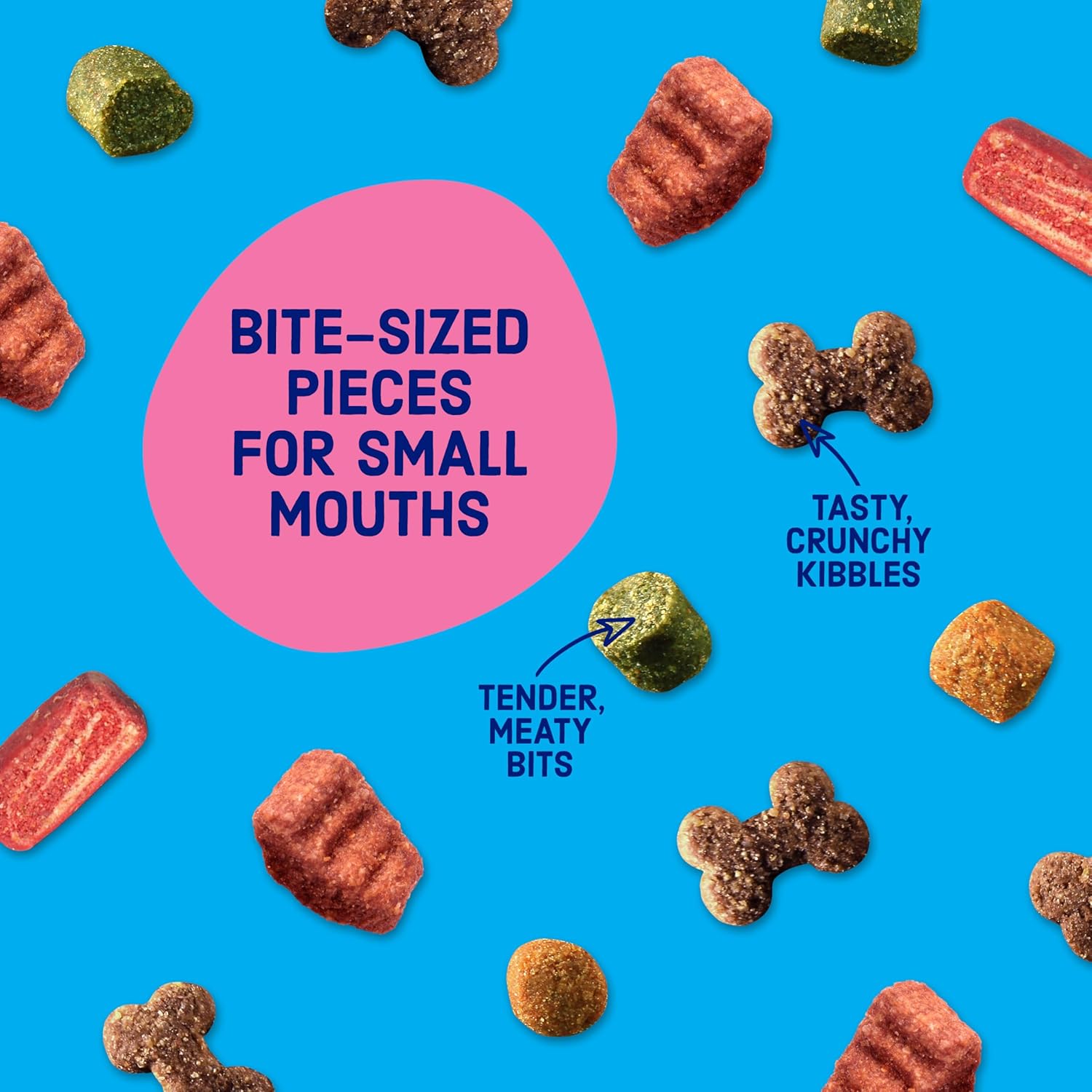 Kibbles 'n Bits Mini Bits Small Breed Dry Dog Food, 3.5 lb. Bag