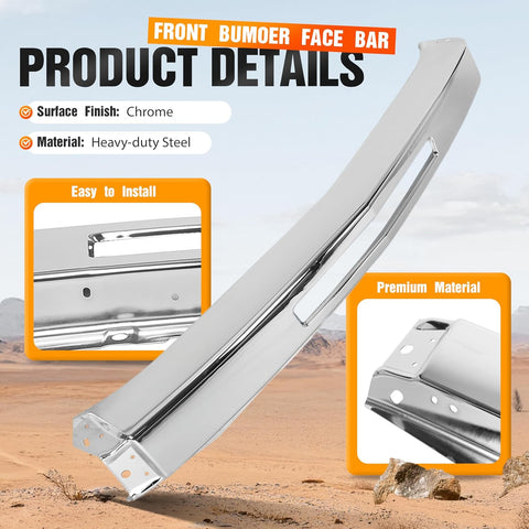 ECOTRIC Impact Bar Compatible with 2007-2013 Silverado 1500 2500 3500