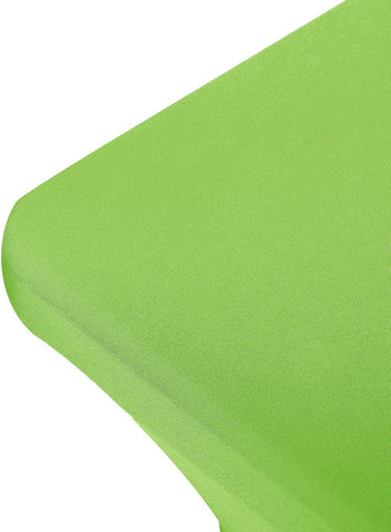 Peomeise 4FT Spandex Table Cover Rectangular Stretch Spandex Tablecloth (Apple Green,4FT)