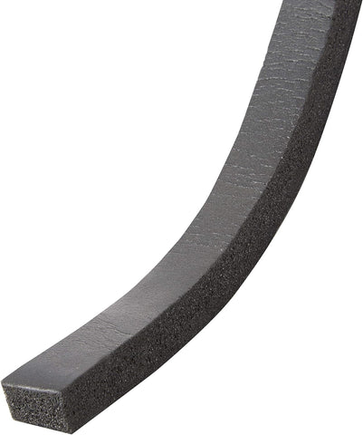 Frost King R734H Sponge Rubber Foam Tape 3/4" W X 7/16" H X 10' L, Black