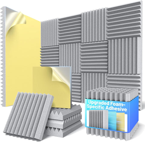 Self-Adhesive Sound Proof Foam Panels For Walls High Density Acoustic Panel